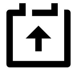 Gallery Upload Line Icon from Remix Line Set