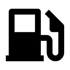 Gas Station Fill Icon from Remix Fill Set