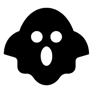 Ghost 2 Fill Icon from Remix Fill Set