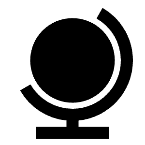 Globe Fill Icon from Remix Fill Set