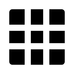 Grid Fill Icon from Remix Fill Set