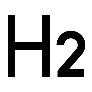H 2 Icon from Remix Line Set