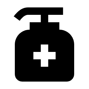 Hand Sanitizer Fill Icon from Remix Fill Set