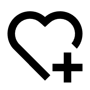 Heart Add Line Icon from Remix Line Set