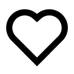 Heart Line Icon from Remix Line Set