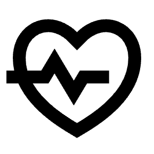 Heart Pulse Line Icon from Remix Line Set