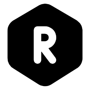 Hexagon Letter R Icon from Tabler Filled Set