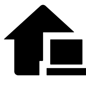 Home Office Fill Icon from Remix Fill Set