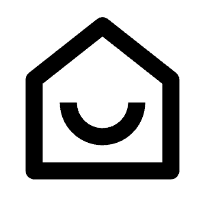 Home Smile 2 Line Icon from Remix Line Set