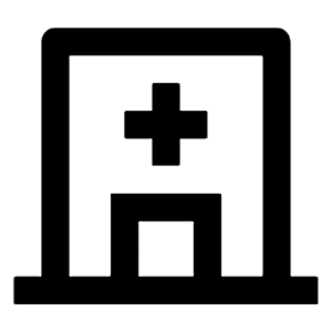 Hospital Line Icon from Remix Line Set