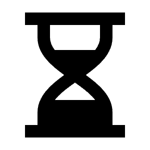 Hourglass Fill Icon from Remix Fill Set