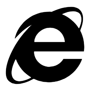 Ie Fill Icon from Remix Fill Set