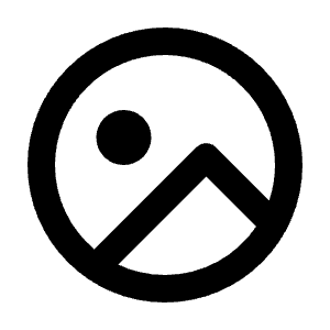 Image Circle Line Icon from Remix Line Set