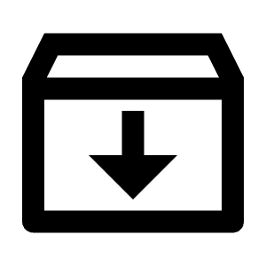 Inbox Archive Line Icon from Remix Line Set