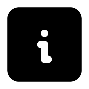 Info Square Icon from Tabler Filled Set