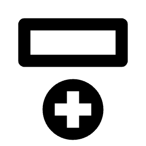 Insert Row Bottom Icon from Remix Line Set