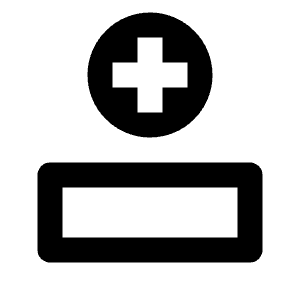 Insert Row Top Icon from Remix Line Set