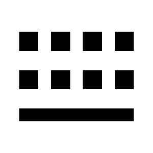 Keyboard Line Icon from Remix Line Set