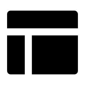 Layout 5 Fill Icon from Remix Fill Set