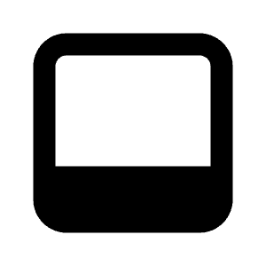Layout Bottombar Icon from Tabler Filled Set
