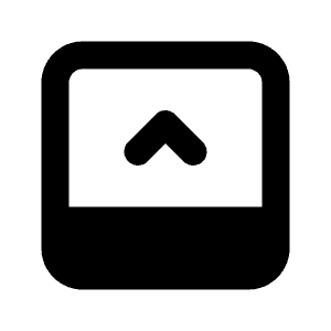 Layout Bottombar Expand Icon from Tabler Filled Set