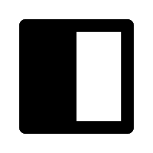 Layout Column Fill Icon from Remix Fill Set