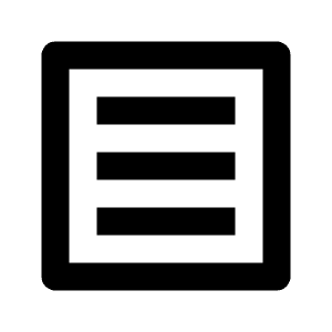 Layout Horizontal Line Icon from Remix Line Set