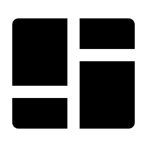 Layout Masonry Fill Icon from Remix Fill Set