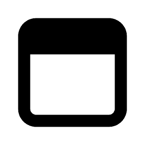 Layout Navbar Icon from Tabler Filled Set