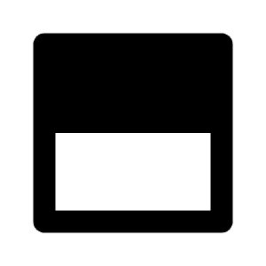 Layout Row Fill Icon from Remix Fill Set