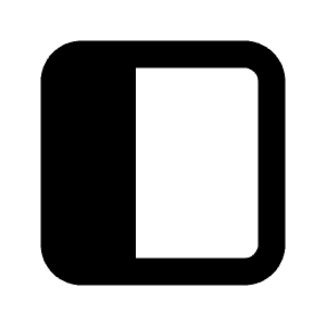 Layout Sidebar Icon from Tabler Filled Set