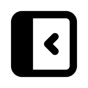 Layout Sidebar Left Collapse Icon from Tabler Filled Set