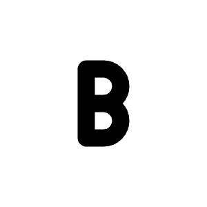 Letter B Small Icon from Tabler Line Set