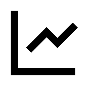 Line Chart Line Icon from Remix Line Set