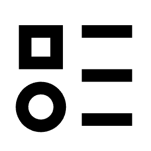 List Indefinite Icon from Remix Line Set