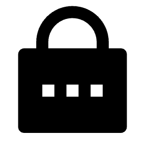 Lock Password Fill Icon from Remix Fill Set