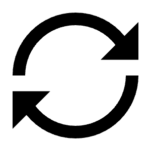 Loop Right Fill Icon from Remix Fill Set