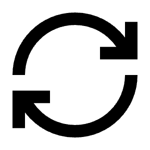 Loop Right Line Icon from Remix Line Set