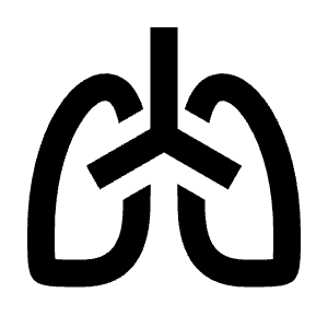 Lungs Line Icon from Remix Line Set