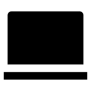 Macbook Fill Icon from Remix Fill Set