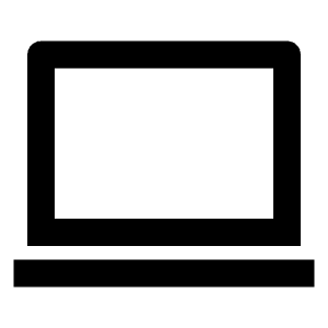 Macbook Line Icon from Remix Line Set