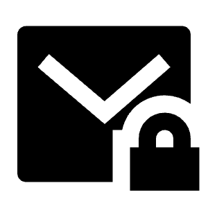 Mail Lock Fill Icon from Remix Fill Set