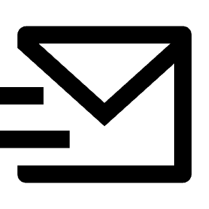 Mail Send Line Icon from Remix Line Set