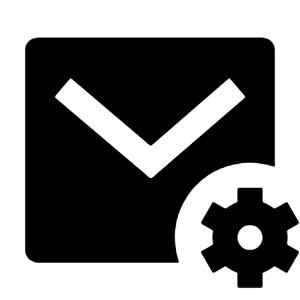Mail Settings Fill Icon from Remix Fill Set