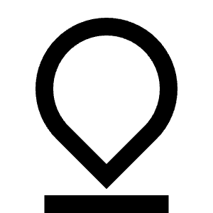 Map Pin 5 Line Icon from Remix Line Set