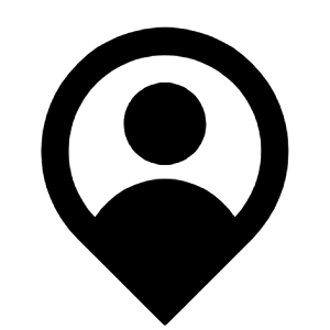 Map Pin User Fill Icon from Remix Fill Set