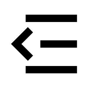 Menu Fold 3 Line Icon from Remix Line Set