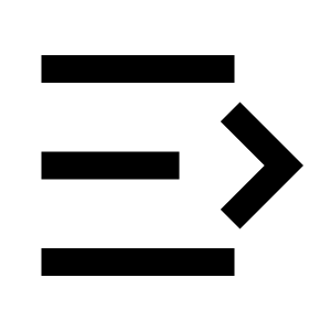 Menu Unfold 3 Line Icon from Remix Line Set