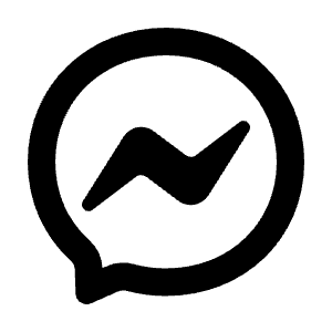 Messenger Line Icon from Remix Line Set