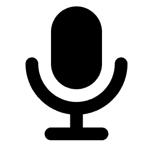 Microphone Icon from Tabler Filled Set